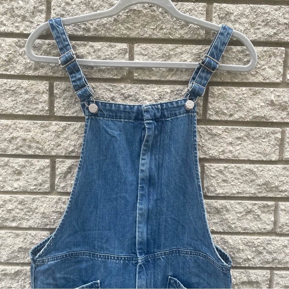 Madewell Women's Denim Dungaree Overalls Size Small - Picture 3 of 11